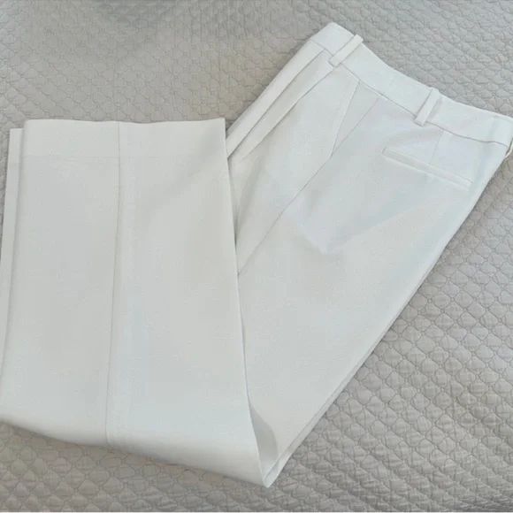 Favorite Daughter Wide Leg The Shortie Favorite Pant in Ivory White Size 10 NWT - Picture 13 of 16